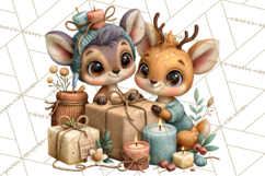 Crafty Fall Animals Clipart | Autumn Crafting Critters Product Image 5
