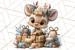 Crafty Fall Animals Clipart | Autumn Crafting Critters Product Image 2