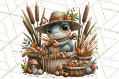 Crafty Fall Animals Clipart | Autumn Crafting Critters Product Image 4