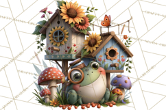 Crafty Fall Animals Clipart | Autumn Crafting Critters Product Image 4