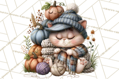 Crafty Fall Animals Clipart | Autumn Crafting Critters Product Image 2
