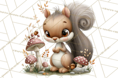 Crafty Fall Animals Clipart | Autumn Crafting Critters Product Image 4