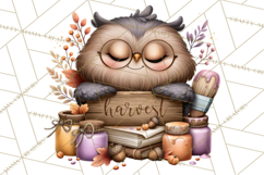 Crafty Fall Animals Clipart | Autumn Crafting Critters Product Image 4