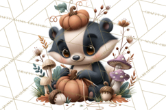 Crafty Fall Animals Clipart | Autumn Crafting Critters Product Image 5