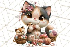 Crafty Fall Animals Clipart | Autumn Crafting Critters Product Image 3