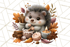 Crafty Fall Animals Clipart | Autumn Crafting Critters Product Image 2