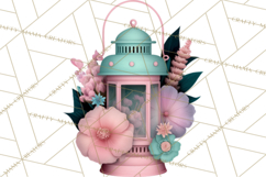 Girly Steampunk Clipart Pink Victorian Clockwork PNG Product Image 5