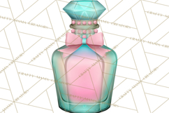 Girly Steampunk Clipart Pink Victorian Clockwork PNG Product Image 3