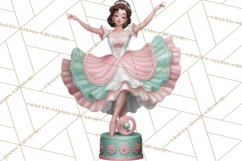 Girly Steampunk Clipart Pink Victorian Clockwork PNG Product Image 5