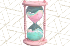 Girly Steampunk Clipart Pink Victorian Clockwork PNG Product Image 2