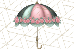 Girly Steampunk Clipart Pink Victorian Clockwork PNG Product Image 4