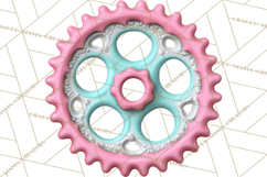 Girly Steampunk Clipart Pink Victorian Clockwork PNG Product Image 2