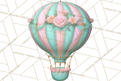 Girly Steampunk Clipart Pink Victorian Clockwork PNG Product Image 4