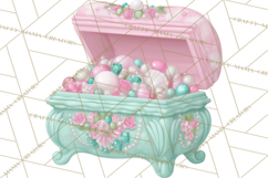 Girly Steampunk Clipart Pink Victorian Clockwork PNG Product Image 3