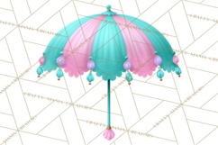 Girly Steampunk Clipart Pink Victorian Clockwork PNG Product Image 5