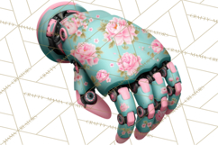Girly Steampunk Clipart Pink Victorian Clockwork PNG Product Image 3