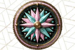 Girly Steampunk Clipart Pink Victorian Clockwork PNG Product Image 4