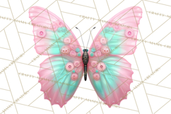 Girly Steampunk Clipart Pink Victorian Clockwork PNG Product Image 5