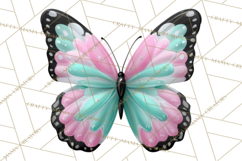 Girly Steampunk Clipart Pink Victorian Clockwork PNG Product Image 2