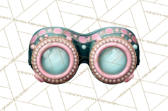 Girly Steampunk Clipart Pink Victorian Clockwork PNG Product Image 2