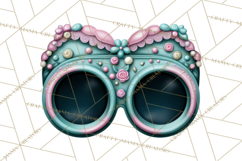 Girly Steampunk Clipart Pink Victorian Clockwork PNG Product Image 4