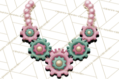 Girly Steampunk Clipart Pink Victorian Clockwork PNG Product Image 5