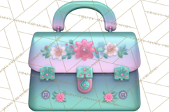 Girly Steampunk Clipart Pink Victorian Clockwork PNG Product Image 3