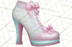 Girly Steampunk Clipart Pink Victorian Clockwork PNG Product Image 2