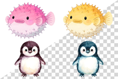 Under the Sea PNG | Summer Ocean Animals Mermaid Whale Shark Product Image 11