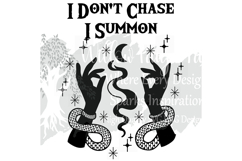 Witch Design Bundle-Goth sayings- Hand-Drawn PNG SVG Designs Product Image 11
