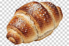 Bread PNG | Watercolor Bakery Food Bagel Baguette Pastry Product Image 11