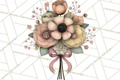 Breast Cancer Warrior Girls Clipart, Strength Beauty Product Image 5