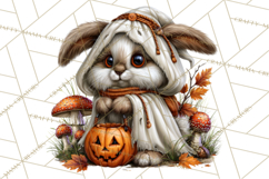 Spooky Fall Forest Woodland Halloween Animals PNG Product Image 5