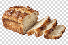 Bread PNG | Watercolor Bakery Food Bagel Baguette Pastry Product Image 12