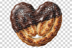 Bread PNG | Watercolor Bakery Food Bagel Baguette Pastry Product Image 13