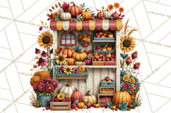Summer's Bounty Harvest Floral Cottagecore Garden PNG Product Image 4