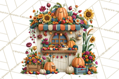 Summer's Bounty Harvest Floral Cottagecore Garden PNG Product Image 5