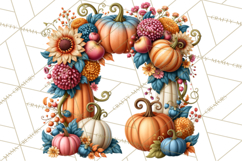 Summer's Bounty Harvest Floral Cottagecore Garden PNG Product Image 5
