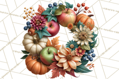 Summer's Bounty Harvest Floral Cottagecore Garden PNG Product Image 5