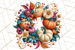 Summer's Bounty Harvest Floral Cottagecore Garden PNG Product Image 2