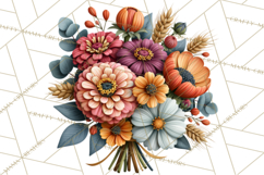 Summer's Bounty Harvest Floral Cottagecore Garden PNG Product Image 3