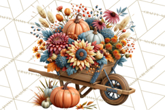 Summer's Bounty Harvest Floral Cottagecore Garden PNG Product Image 4