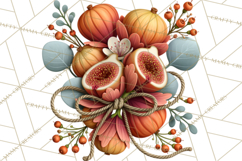 Summer's Bounty Harvest Floral Cottagecore Garden PNG Product Image 5