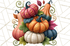 Summer's Bounty Harvest Floral Cottagecore Garden PNG Product Image 5