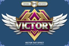 Victory Achievement with Editable Text Effect Product Image 1