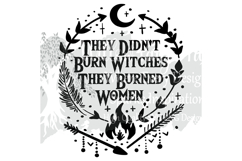 Witch Design Bundle-Goth sayings- Hand-Drawn PNG SVG Designs Product Image 18