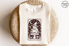 Witch Frog|Mystical Frog Tarot Card|Wizard Frog Cottagecore Product Image 5