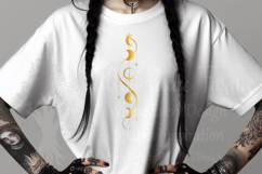 Celestial Moon Phase | Boho Witchy Crescent Moon Design Product Image 2