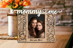 Bee Honey Mommy and Me SVG Kid Frame Photo Summer Picture Product Image 2