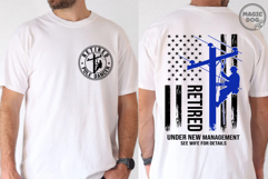 Retired Lineman PNG|Electrician Power Pol|Retirement Dad Product Image 2